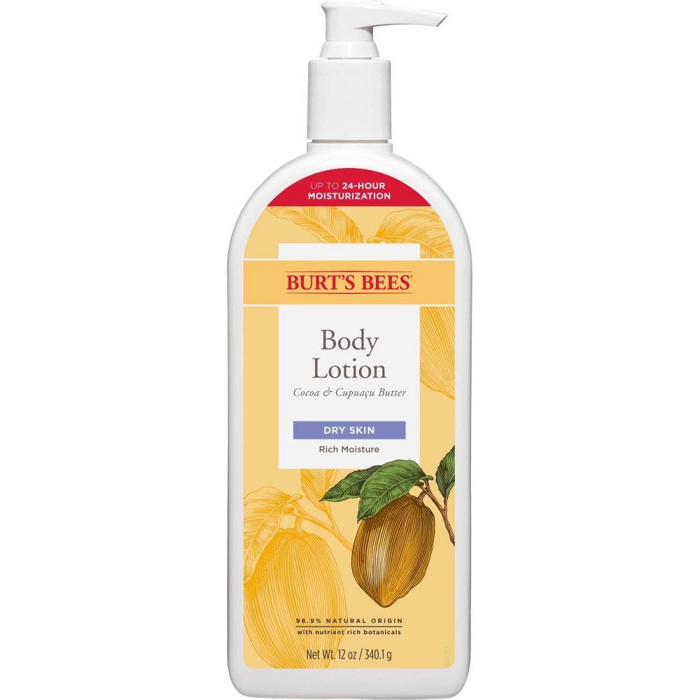 UPC 792850009424 product image for Burt's Bees Cocoa and Cupuacu Butters Body Lotion - 12oz | upcitemdb.com