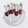 Big Dot of Happiness Friends Thanksgiving Feast - Friendsgiving Paper Napkin Holder - Napkin Rings - Set of 24 - 3 of 4