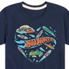 Boys' - Hot Wheels - Surfing Mix In A Heart Short Sleeve Graphic T-Shirt - 2 of 4