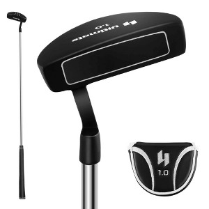 Ultimate 35" Golf Putter Mallet Style Putter with Alignment Aid Rubber Grip & Head cover - 1 of 4