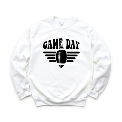 Simply Sage Market Women's Graphic Sweatshirt Football Game Day Stripes