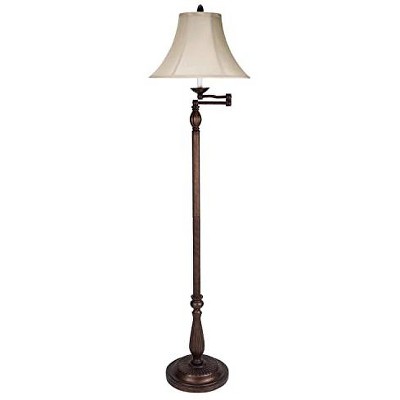 Cal Lighting 150W 3 Way Swing Arm Floor Lamp