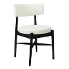 NicBex Mid Century Modern Dining Chairs Set of 2 with Upholstered Seat and Back,Stylish Accent Chairs for Dining Room,Kitchen,Office - 4 of 4