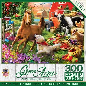 MasterPieces 300 Piece EZ Grip Jigsaw Puzzle - Best Friends - 18"x24" - 1 of 4