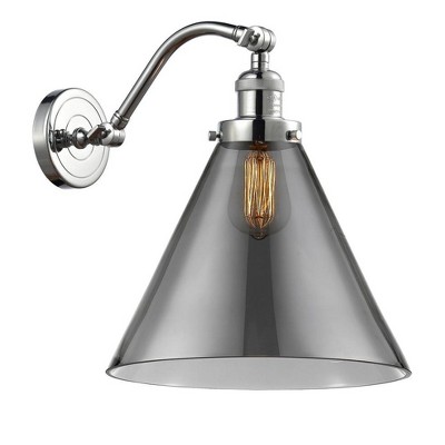 Cone - 1 Light Wall Sconce In Industrial Style-14 Inches Tall and 12 Inches Wide