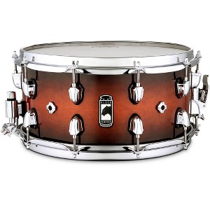 Mapex Black Panther Solidus Snare Drum 14 x 7 in. Red Black Burst - 1 of 3