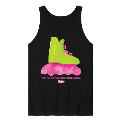 Men's - Barbie - Rollerblading Barbie the Movie Graphic Tank Top