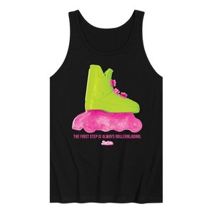 Men's - Barbie - Rollerblading Barbie the Movie Graphic Tank Top - 1 of 3