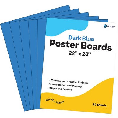 Poster Board Lightweight Craft Backing Boards for Presentations Office Sign Blank Painting Board Smooth Surface Poster Sheets for School
