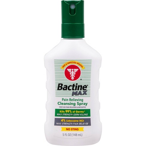 Bactine Max Spray - 5oz : Target