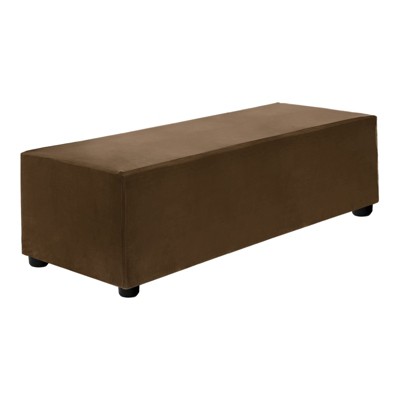 Unique Bargains Stretchy Soft Comfortable Rectangular Foot Stool Cover