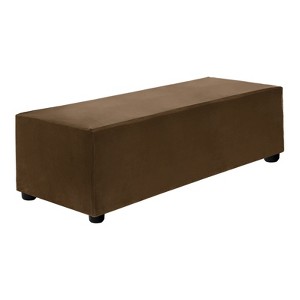 Unique Bargains Stretchy Soft Comfortable Rectangular Foot Stool Cover - 1 of 4