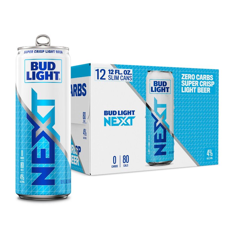 Bud Light Next - 12pk/12 fl oz Cans, 1 of 12