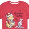 Boys' - Winnie the Pooh - Pooh & Piglet Warmest Wishes Christmas Short Sleeve Graphic T-Shirt - 2 of 4