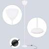 Fine Art Living Torchiere floor Floor Lamp, White - 3 of 4