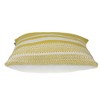 Parkland Collection,Transitional Striped Square Pillow - 3 of 4