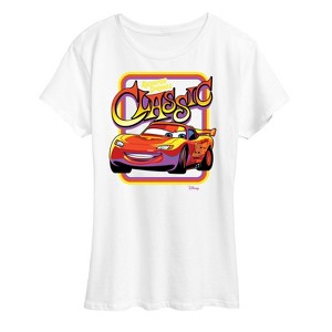 Women's - Disney - Radiator Springs Classic Lightning McQueen Short Sleeve Graphic T-Shirt - 1 of 4