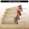 Middara: Adventurer Playmats Pack 1 - Set of 4 Neoprene RPG Character Playmats - 2 of 4
