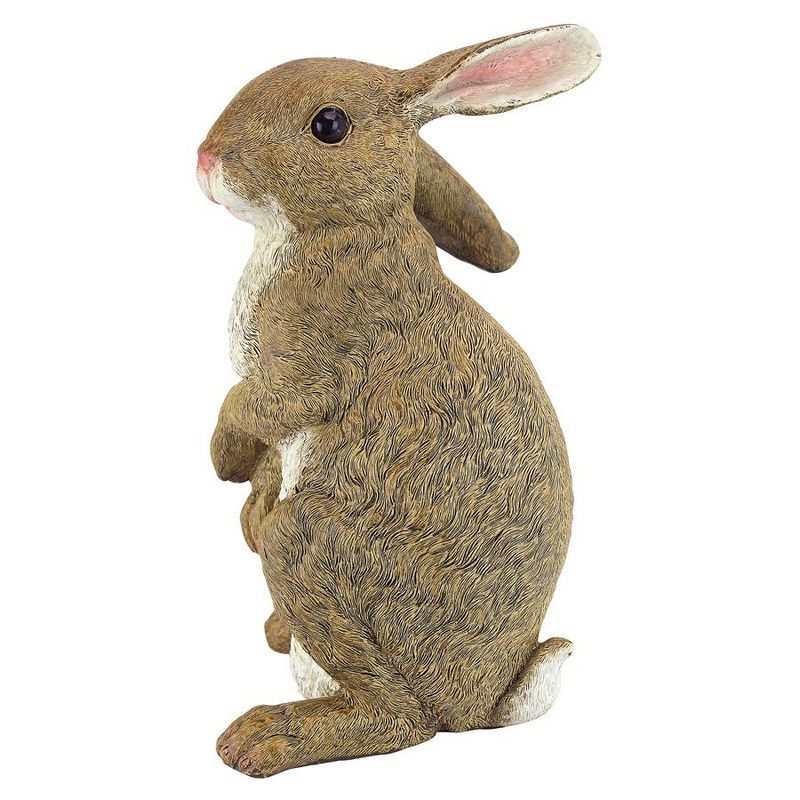 Design Toscano Hopper, The Bunny, Standing Garden Rabbit Statue, 5 of 7