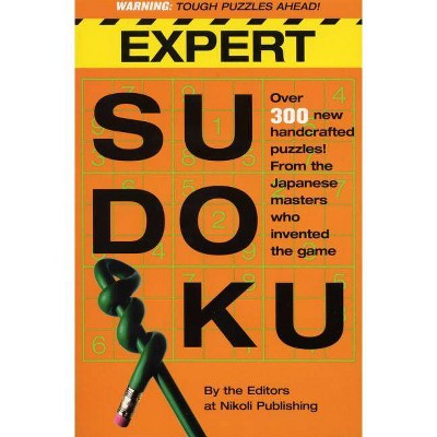 Expert Sudoku - by  Nikoli Publishing (Paperback)