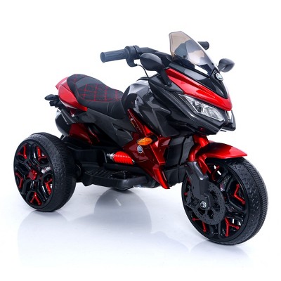 YOOCOZZ 12V Rechargeable Kids Ride-On Motorcycle - 3-Wheels Battery Powered Motorbike
