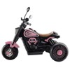 Topteng 3 Wheel 6V Kid Ride On Motorcycle Electric Toy with Colorful Light and Music - 2 of 4
