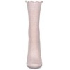 Memoi Women's Heart Ruffle Cuff Pointelle Crew Socks - 2 of 3