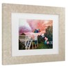 Trademark Fine Art - Key and Sea Graduation Matted Framed Art - 3 of 4