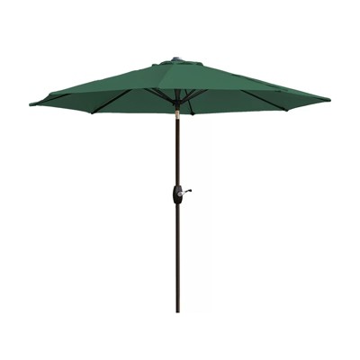 WestinTrends 9 Ft Outdoor Patio Market Table Umbrella with Tilt and Crank