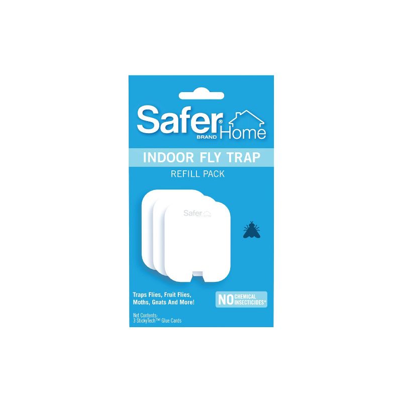Safer Home Indoor Fly Trap Refills - 3pk, 1 of 7