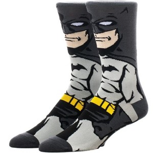 Mens Batman Dark Knight 360 Character Crew Socks - 1 of 4
