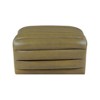 Meridian Furniture,Vega Vegan Leather Ottoman - 3 of 4