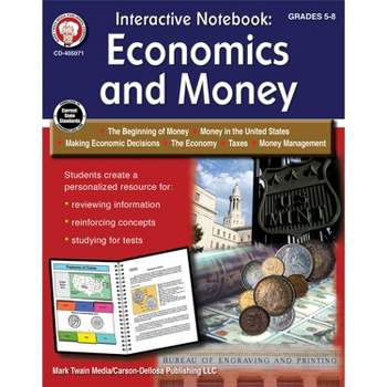 Mark Twain Media Interactive Notebook: Economics and Money, Grade 5-8