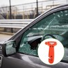 Unique Bargains Car Safety Hammer with Stand 5.91"x2.91"x0.98" Orange Black 1 Set - 3 of 4