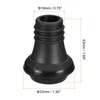 Unique Bargains Reusable Vacuum Rubber Sealing Wine Stoppers for Beer Glass Bottles - 2 of 4