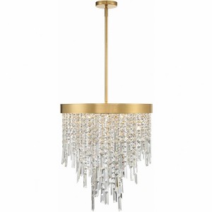 Crystorama Lighting Winfield 5 - Light Chandelier in  Antique Gold - 1 of 4