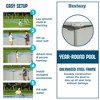 Bestway Hydrium Above Ground Swimming Pool, 15' x 48" Round Steel Wall Pool Set with Sand Filter Pump, Chemical Dispensers, and Accessories - 4 of 4