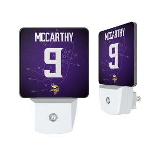 NFL Minnesota Vikings Players Game Tactic Night Light 2-Pack - 1 of 4