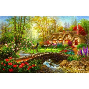 Sunsout Visiting 1000 pc   Jigsaw Puzzle 19146 - 1 of 4