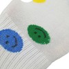 Alilang Women's Smile Face Low Cut Socks Non Slip Cotton for Casual Stability and Comfort 2 Pairs - One Size Fits Most - 3 of 4