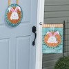 Evergreen Carrot Wreath Garden Applique Flag- 12.5 x 18 Inches Outdoor Decor for Homes and Gardens - 3 of 4