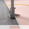 Lahome Machine Washable Area Rugs Non-Slip Large Living Room Rug Boho Botanical Print Ultra-Thin Indoor Rug for Classroom Nursery Dining Room - 4 of 4