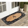 A1HC Natural Coir Doormat for Outdoor Entrance, Anti-Shed Treated Durable Front Door Mat 23x38 - 3 of 4