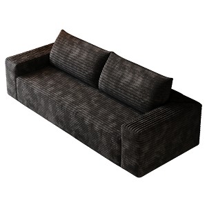 Maliang 71" Sofa, Deep Seat Couches, Comfy Loveseat Sofa, No Assembly, for Living room, Bedroom - 1 of 4