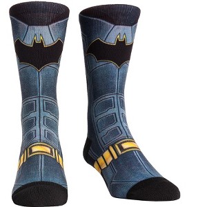 Rock Em Elite Batman Hyper Suit Super Hero Crew Socks - 1 of 1