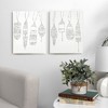Pavilion Gift Company - Lake - 12" x 15" Embroidered Plaques (Set of 2) - Wall Sign Panels - 2 of 4