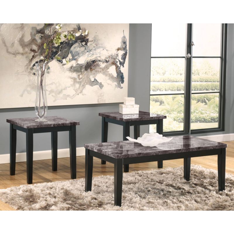 Set of 3 Maysville Occasional Table Sets Black - Signature Design by Ashley, 4 of 7