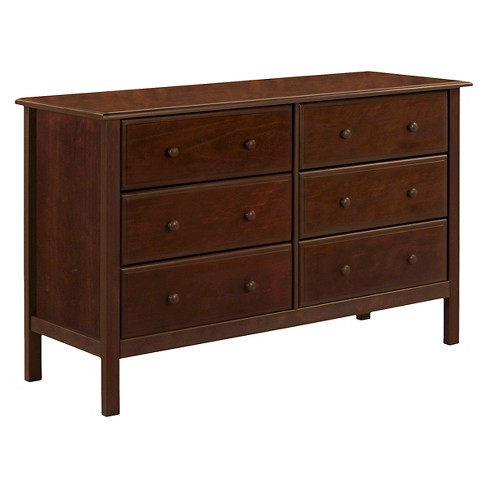 Davinci Jayden 6 Drawer Double Wide Dresser Espresso Target