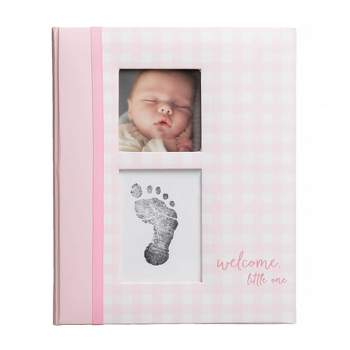 Pearhead Gingham Baby Memory Book