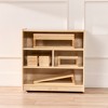 ECR4Kids Mobile Block Storage Cart, Small - 4 of 4